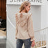 Blouse Tops women Long Sleeve Pink Shirts Ladies Shirt - ROUTINE FASHION